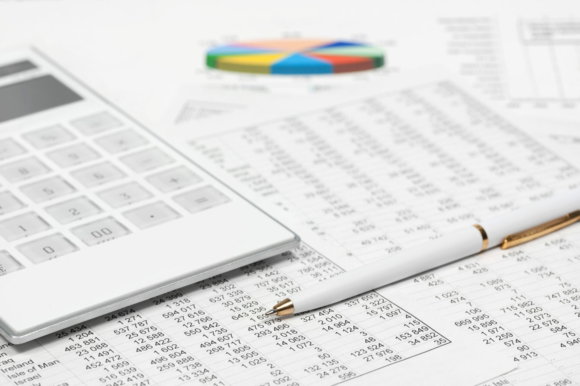 Financial accounting stock market graphs analysis